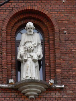 Figura św. Józefa patrona Górki 1900 r.