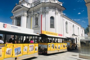 Eine Erinnerungsfahrt mit der Wadowice-Bahn auf den Spuren des Heiligen Vaters. Johannes Paul II. - - zdjęcie4