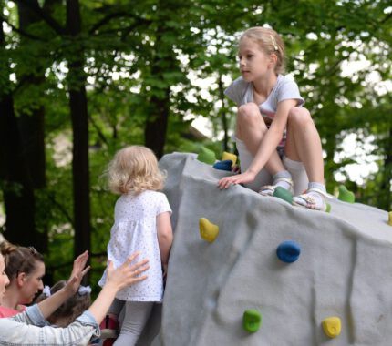 Der Stadtpark in Wadowice