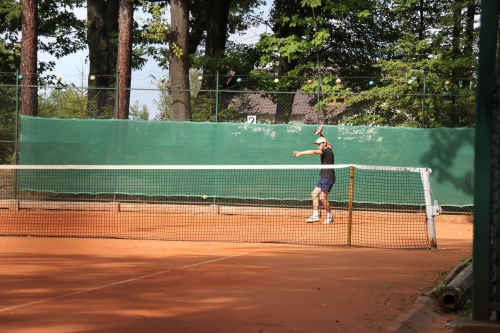 The tennis court