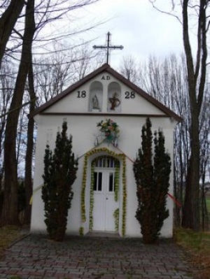Kapliczka domkowa Matki Bożej Częstochowskiej 1828 r.