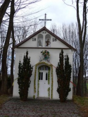 Kapliczka domkowa Matki Bożej Częstochowskiej 1828 r.