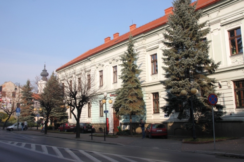 Gmach Rady Powiatowej i Powiatowej Kasy Oszczędności oraz budynek Restauracji Teofila Wysogląda