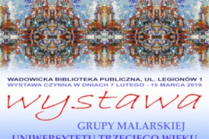 Wystawa Grupy Malarskiej Uniwersytetu Trzeciego Wieku z Andrychowa - zdjęcie1