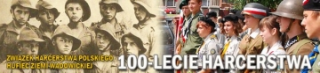 100 - lecie harcerstwa na ziemiach polskich