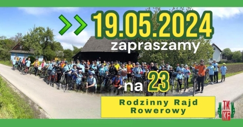 23. Rodzinny Rajd Rowerowy z TKKF Leskowiec