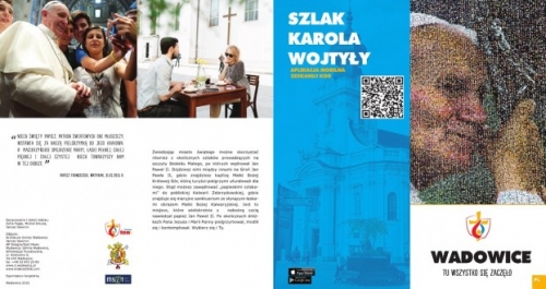 Nowy folder zapraszający do Wadowic na ŚDM 2016