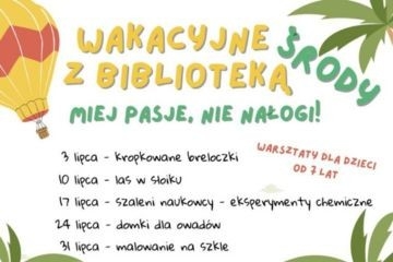 Wakacyjne warsztaty w Bibliotece Publicznej