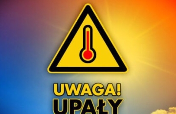 Ostrzeżenie meteorologiczne - upał - stopień 1