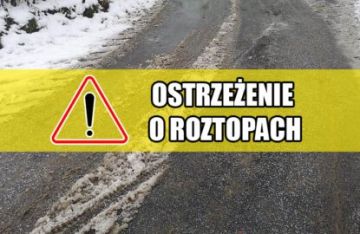 Ostrzeżenie meteorologiczne –  Roztopy/2