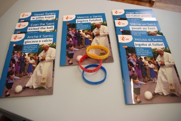 ‘Even the Saint kicked the ball’ - a new publication for the World Youth Day!