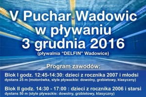 V Puchar Wadowic w pływaniu - zdjęcie1