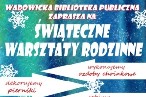 Świąteczne warsztaty rodzinne w Bibliotece - zdjęcie1