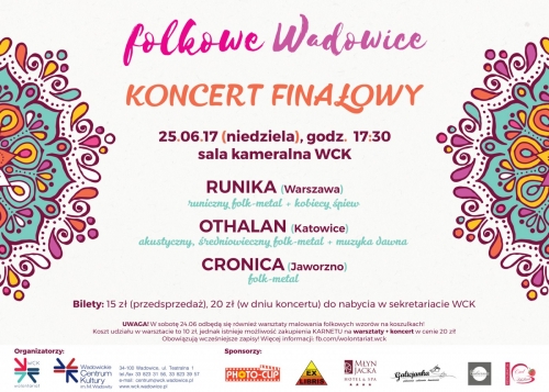 Folkowe Wadowice - koncert finałowy